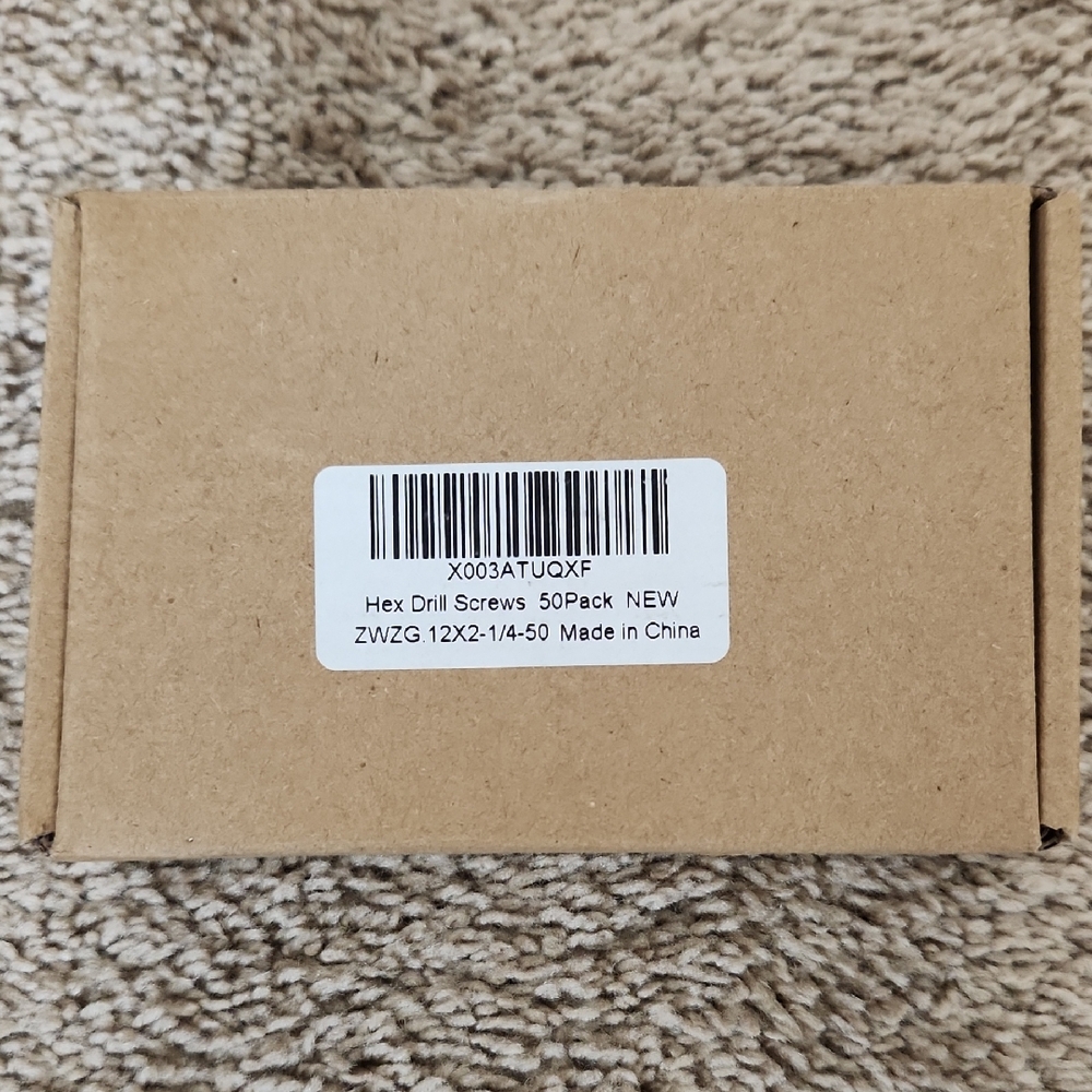 Hex Drill Screws 50-Pack